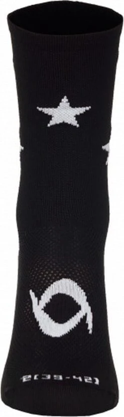 LAWI Fietssokken Star - Zwart/Wit - Maat 43-45 -Fietsaccessoire Winkel 359x1200 3