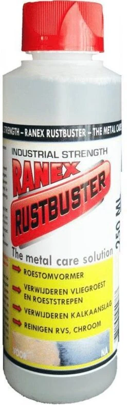 RANEX Rustbuster - Roestverwijderaar 250ml 10 RANEX Rustbuster - Roestverwijderaar 250ml -Fietsaccessoire Winkel 376x1200 2