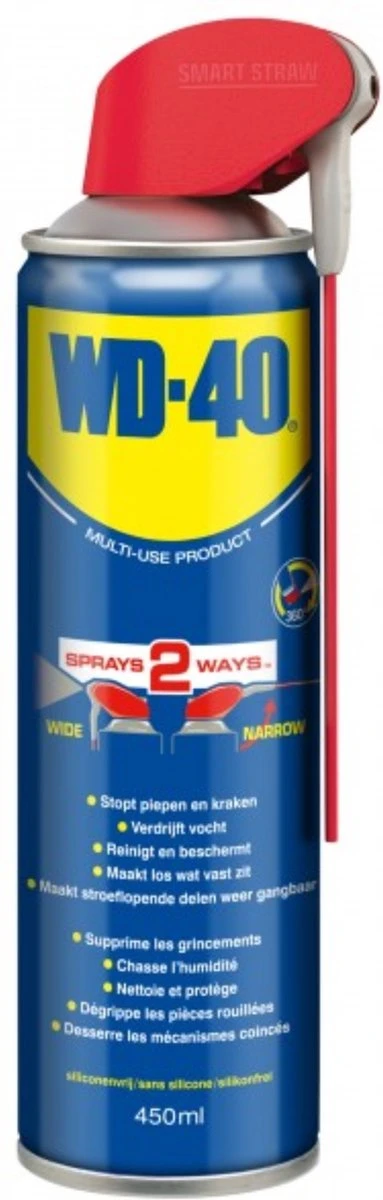 WD-40® Smart Straw® Multi-Use Product - 450ml - Multispray - Smeermiddel, Ontvetter en Anti-Corrosie WD-40® Smart Straw® Multi-Use Product - 450ml - Multispray - Smeermiddel, Ontvetter En Anti-Corrosie -Fietsaccessoire Winkel 383x1200 2