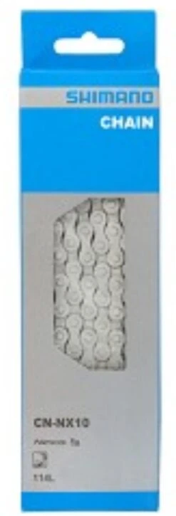 Ketting Shimano Nexus NX10 Anti-roest 1/2" X 1/8" - 114 Schakels -Fietsaccessoire Winkel 409x1200 1