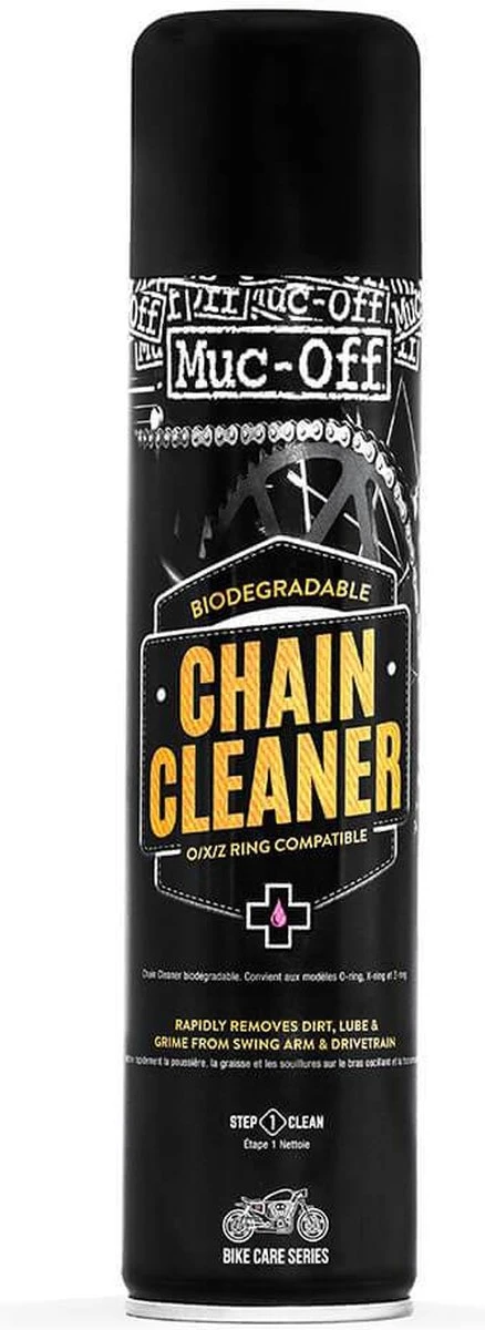 Muc-Off Chain Cleaner Fiets & Motor Ketting Reiniger 400ml Muc-Off Chain Cleaner Fiets & Motor Ketting Reiniger 400ml -Fietsaccessoire Winkel