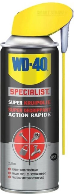 WD-40 Specialist® Super Kruipolie - 250ml - Smeerolie - Smeermiddel - Maakt Vastzittende Onderdelen Snel Los
