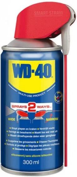 WD-40® Smart Straw® Multi-Use Product - 300ml - Multispray - Smeermiddel, Ontvetter En Anti-Corrosie -Fietsaccessoire Winkel 523x1200