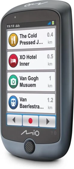 Mio Cyclo Discover Connect Fiets-Navigatie Antraciet/Zwart -Fietsaccessoire Winkel 532x1200 3