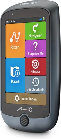 Mio Cyclo Discover Connect Fiets-Navigatie Antraciet/Zwart -Fietsaccessoire Winkel 532x1200 4