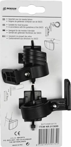 Benson Fiets Reflector - Wit Voorzijde - Rood Achterzijde 7 Benson Fiets Reflector - Wit Voorzijde - Rood Achterzijde -Fietsaccessoire Winkel 581x1200