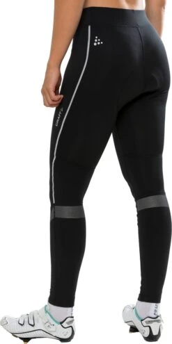 Craft Ideal Thermal Tights Fietsbroek Dames - Maat M - Zwart -Fietsaccessoire Winkel 599x1200