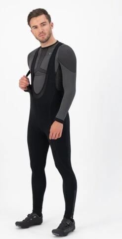 Rogelli Core - Lange Fietsbroek - Heren - Maat L - Zwart -Fietsaccessoire Winkel 614x1200