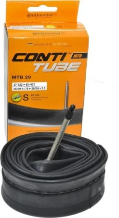 Continental Binnenband 28/29x1.75-2.50 (47/62-622) Fv 60 Mm Zwart 3 Continental Binnenband 28/29x1.75-2.50 (47/62-622) Fv 60 Mm Zwart -Fietsaccessoire Winkel 658x1200 2