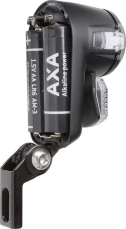 AXA Nox City 4 Lux - Fietslamp Voorlicht - LED Koplamp - Fietslicht Op Batterij - Zwart -Fietsaccessoire Winkel 662x1200 1