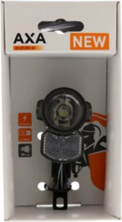 AXA Blueline 30 Switch - Fietslamp Voorlicht - LED Koplamp – Dynamo - 30 Lux -Fietsaccessoire Winkel 665x1200