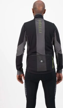 Rogelli Brave Winterjack - Fietsjack - Zwart/Grijs/Fluor - Heren - Maat L -Fietsaccessoire Winkel 708x1200 1