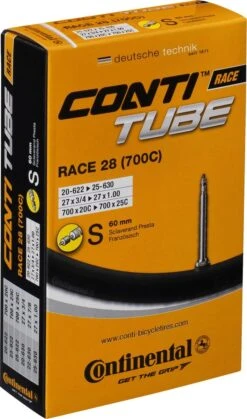 Continental Binnenband 27/28 X 3/4/1.00(20/25-622/630) Fv 60 Mm -Fietsaccessoire Winkel 708x1200