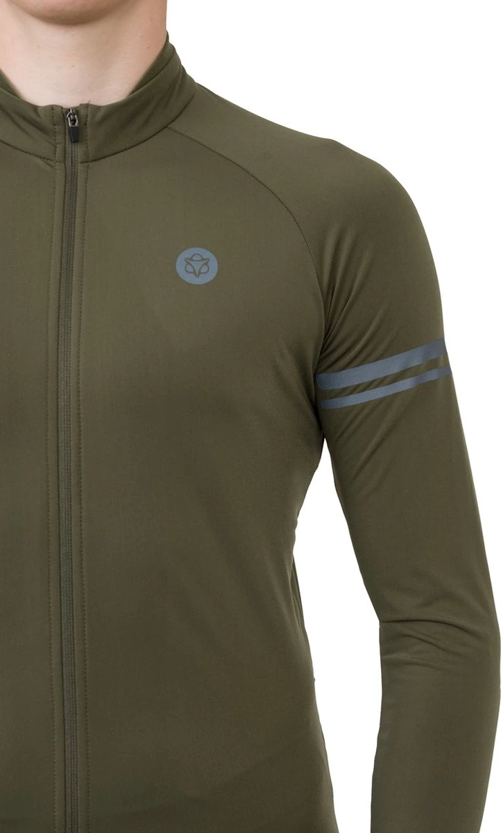 AGU Thermo Fietsshirt Lange Mouwen Essential Heren - Army Green - XL AGU Thermo Fietsshirt Lange Mouwen Essential Heren - Army Green - XL -Fietsaccessoire Winkel 722x1200 6