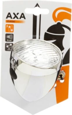 AXA – Classic Battery - 4 Lux - Fietslamp Voorlicht - LED Koplamp - Fietsverlichting Op Batterij - Zilver -Fietsaccessoire Winkel 750x1200 1