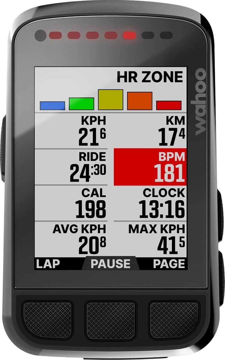 Wahoo ELEMNT BOLT V2 GPS Fietscomputer - Zwart Wahoo Fitness Wahoo ELEMNT BOLT V2 GPS Fietscomputer - Zwart -Fietsaccessoire Winkel 751x1200 2