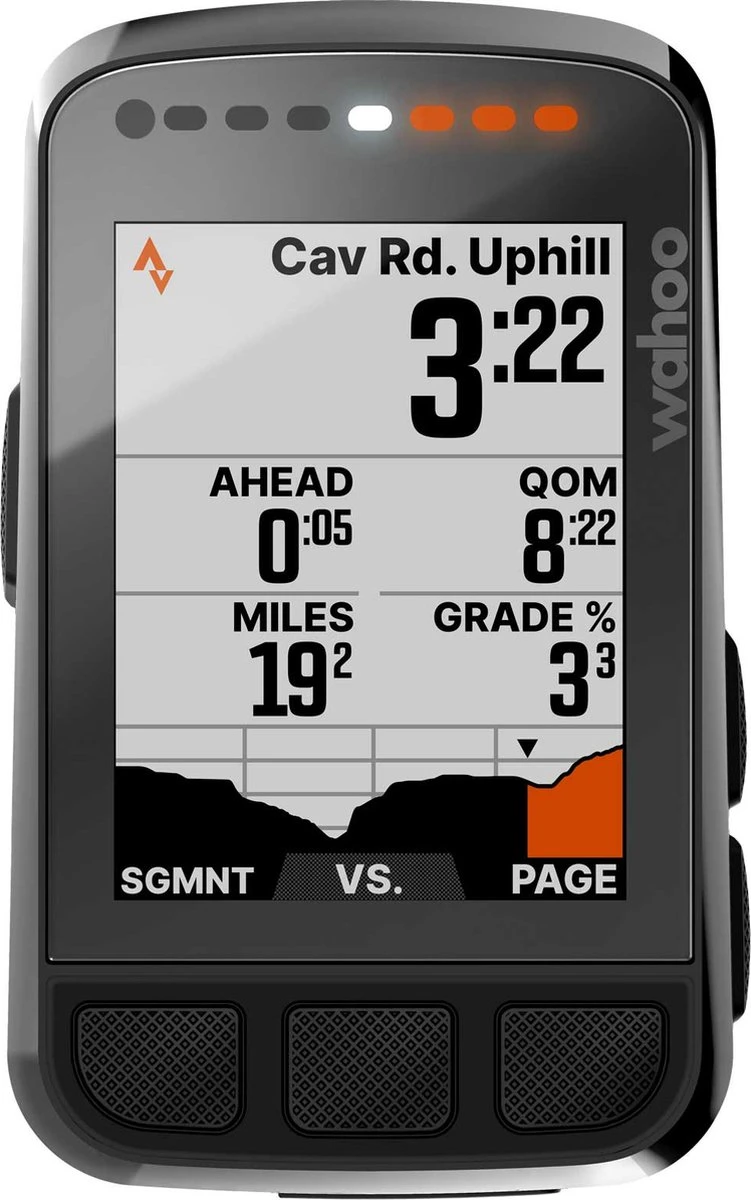 Wahoo ELEMNT BOLT V2 GPS Fietscomputer - Zwart Wahoo Fitness Wahoo ELEMNT BOLT V2 GPS Fietscomputer - Zwart -Fietsaccessoire Winkel 751x1200 3