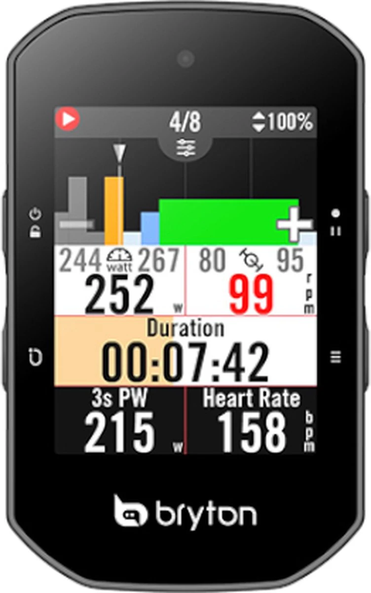 Bryton Rider S500 E - Fietscomputer Bryton Rider S500 E - Fietscomputer -Fietsaccessoire Winkel 752x1200 1