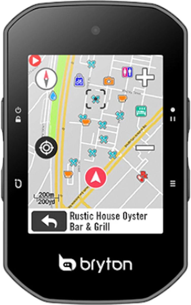 Bryton Rider S500 E - Fietscomputer Bryton Rider S500 E - Fietscomputer -Fietsaccessoire Winkel 752x1200 2