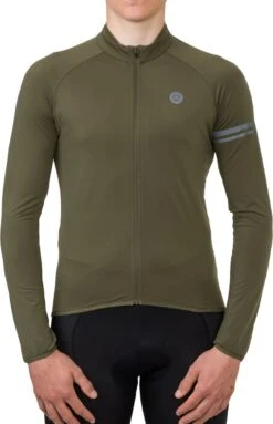 AGU Thermo Fietsshirt Lange Mouwen Essential Heren - Army Green - XL 4 AGU Thermo Fietsshirt Lange Mouwen Essential Heren - Army Green - XL -Fietsaccessoire Winkel 773x1200 1
