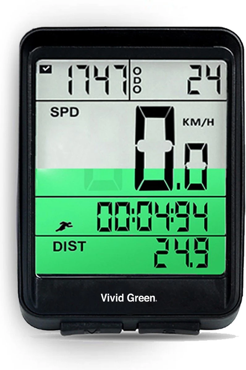 Vivid Green Draadloze Fietscomputer Snelheidsmeter - Mountainbike - Kilometerteller - Fiets Accessoires - Racefiets - Draadloos Vivid Green Draadloze Fietscomputer Snelheidsmeter - Mountainbike - Kilometerteller - Fiets Accessoires - Racefiets - Draadloos -Fietsaccessoire Winkel 796x1200 2