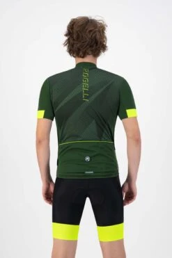Rogelli Dusk - Fietsshirt Korte Mouwen - Heren - Maat XL - Groen, Fluor-Geel -Fietsaccessoire Winkel 800x1200 33