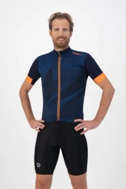 Rogelli Dusk Fietsshirt Heren Blauw/Oranje - Maat XL -Fietsaccessoire Winkel 800x1200 58