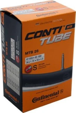 Continental Binnenband Mtb 26 X1.75-2.50 (47/62-559) Fv 42 Mm Zwart 10 Continental Binnenband Mtb 26 X1.75-2.50 (47/62-559) Fv 42 Mm Zwart -Fietsaccessoire Winkel 805x1200 1