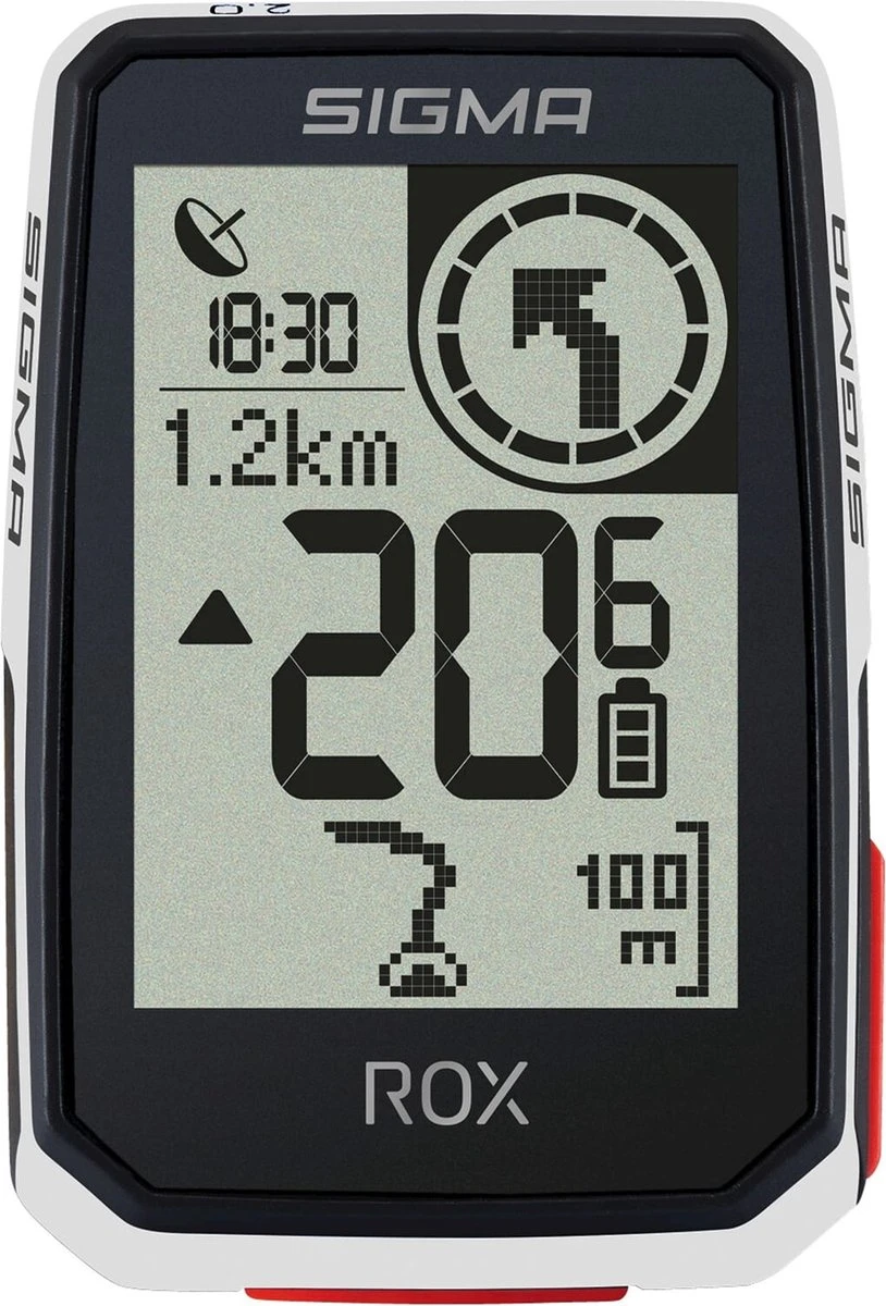 GPS Fietscomputer Sigma ROX 2.0 GPS met standaard stuurhouder - wit SIGMA SPORT GPS Fietscomputer Sigma ROX 2.0 GPS Met Standaard Stuurhouder - Wit -Fietsaccessoire Winkel 814x1200 1