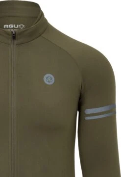 AGU Thermo Fietsshirt Lange Mouwen Essential Heren - Army Green - XL 9 AGU Thermo Fietsshirt Lange Mouwen Essential Heren - Army Green - XL -Fietsaccessoire Winkel 822x1200