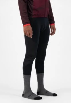 Rogelli Wintersok Merino Wool 2-pack - Grijs & Zwart - Maat 40-43 -Fietsaccessoire Winkel 828x1200 4