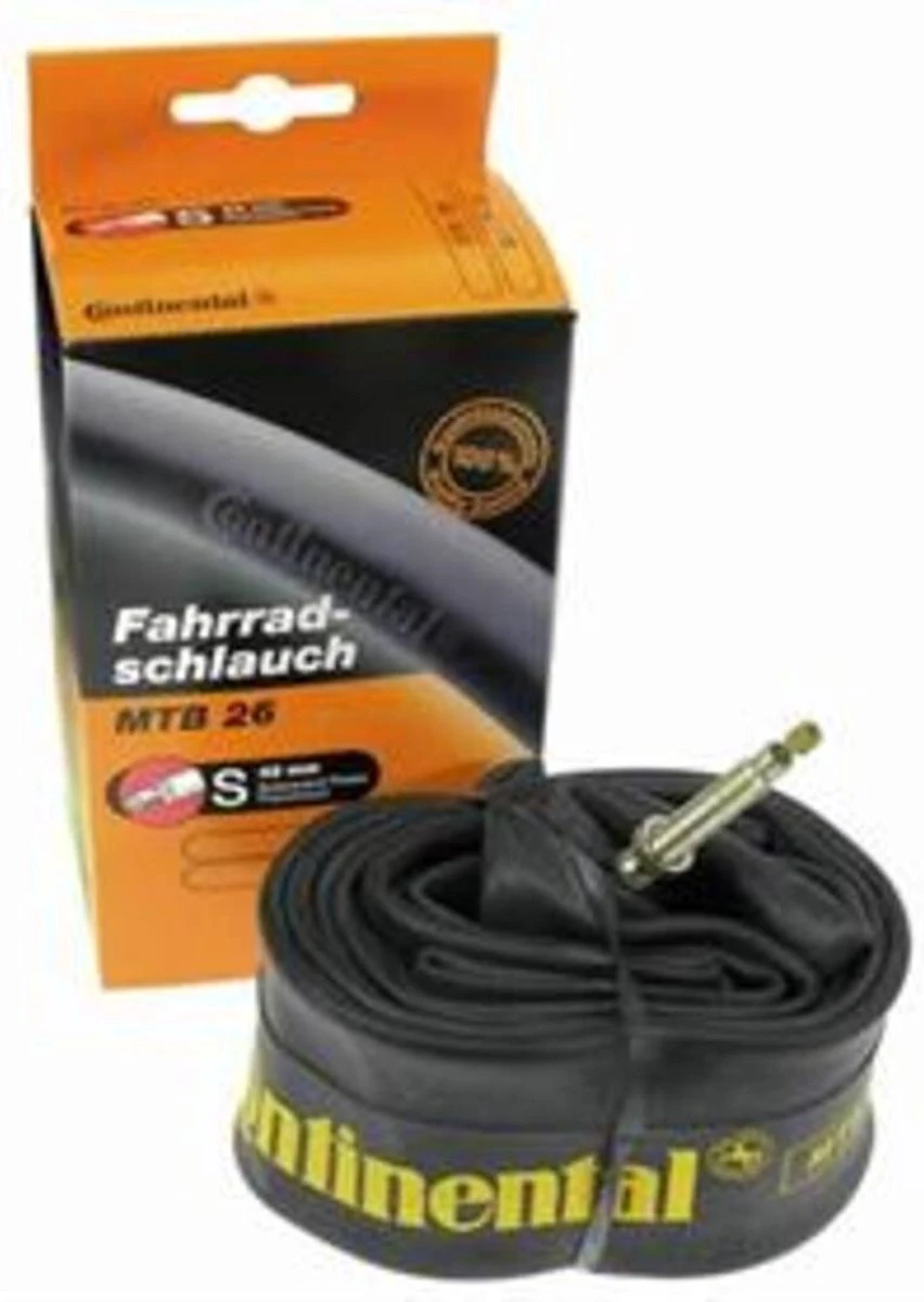Continental Binnenband Mtb 26 X1.75-2.50 (47/62-559) Fv 42 Mm Zwart Continental Binnenband Mtb 26 X1.75-2.50 (47/62-559) Fv 42 Mm Zwart -Fietsaccessoire Winkel