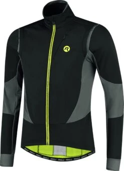 Rogelli Brave Winterjack - Fietsjack - Zwart/Grijs/Fluor - Heren - Maat L -Fietsaccessoire Winkel 872x1200 1