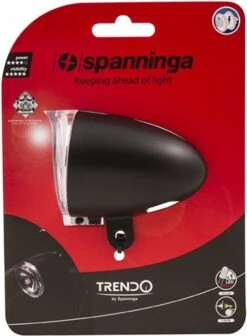 Spanninga Trendo Fiets Koplamp - 10 Lux - Batterij -Fietsaccessoire Winkel 882x1200