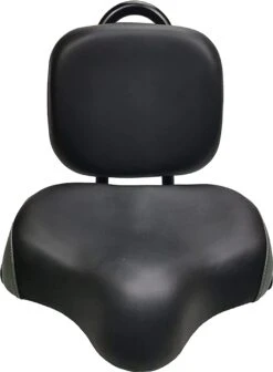 Merkloos Rugleuning Zadel - Fietszadel Met Rugleuning - Oversized - Comfortabel Zacht Zadel - Met PU Kussen -Fietsaccessoire Winkel 883x1200 2