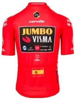 AGU Shirt Km JUMBO-VISMA Replica 2021 RED -Fietsaccessoire Winkel 887x1200 2