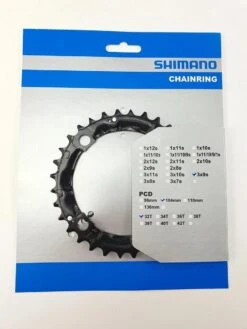 Kettingblad 32T Shimano Deore FC-M480 - Zwart 4 Kettingblad 32T Shimano Deore FC-M480 - Zwart -Fietsaccessoire Winkel 900x1200 5