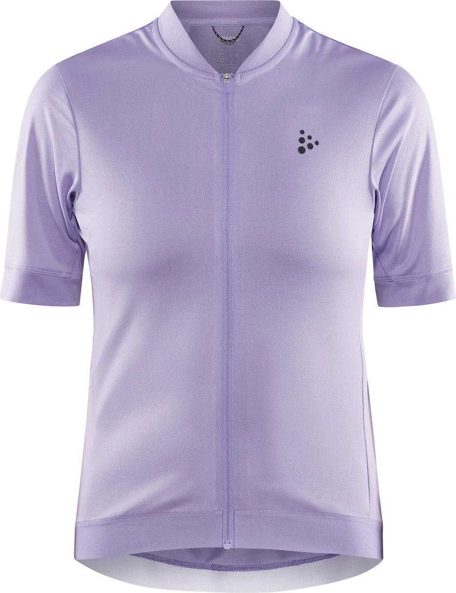 Craft - CORE Essence Jersey Regular Fit W - Fietsjersey - Paars - Dames - Maat M