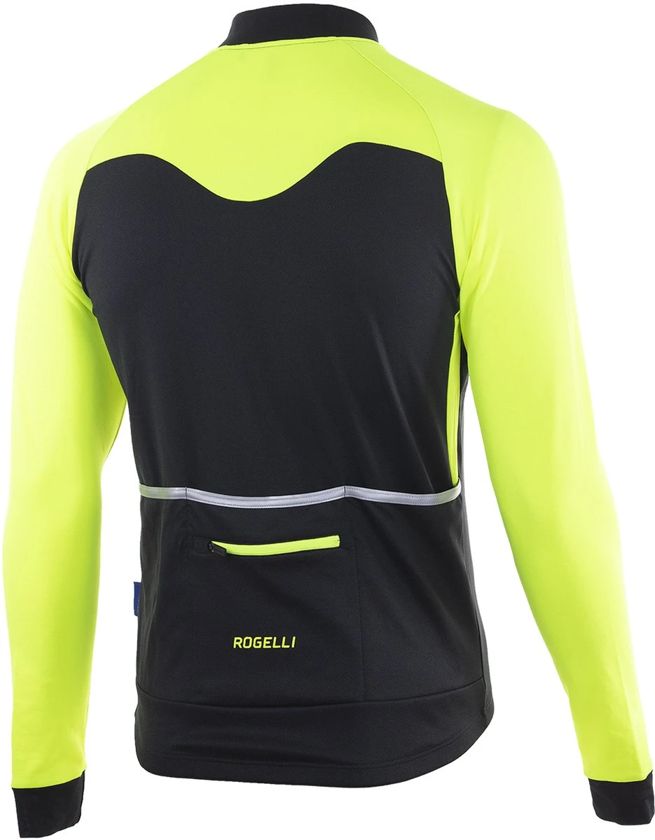 Rogelli Caluso 2.0 - Fietsshirt Lange Mouwen - Heren - Maat L - Zwart, Fluor Rogelli Caluso 2.0 - Fietsshirt Lange Mouwen - Heren - Maat L - Zwart, Fluor -Fietsaccessoire Winkel 935x1200 1