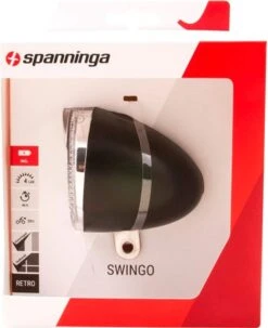 Spanninga Swingo Fiets Koplamp - 4 Lux - Batterij -Fietsaccessoire Winkel 979x1200