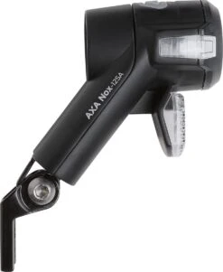 AXA Nox Sport 12 Lux - Fietslamp Voorlicht - LED Koplamp - Fietsverlichting Op Batterij - Auto/Off - Zwart -Fietsaccessoire Winkel 985x1200