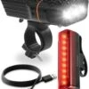 AXIMO Fietsverlichting 500 Lumen - Fietslamp USB Oplaadbaar LED - Voorlicht En Achterlicht - Fietslicht Set -Fietsaccessoire Winkel 994x1200